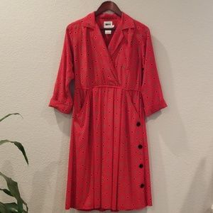 Vintage red dress